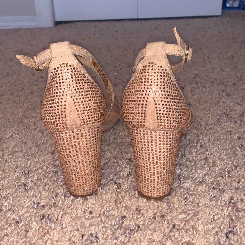 Reflective Rhinestoned Heels - Picture 6 of 6